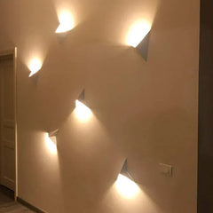 Triangle Led Wall Lamp For Bedroom