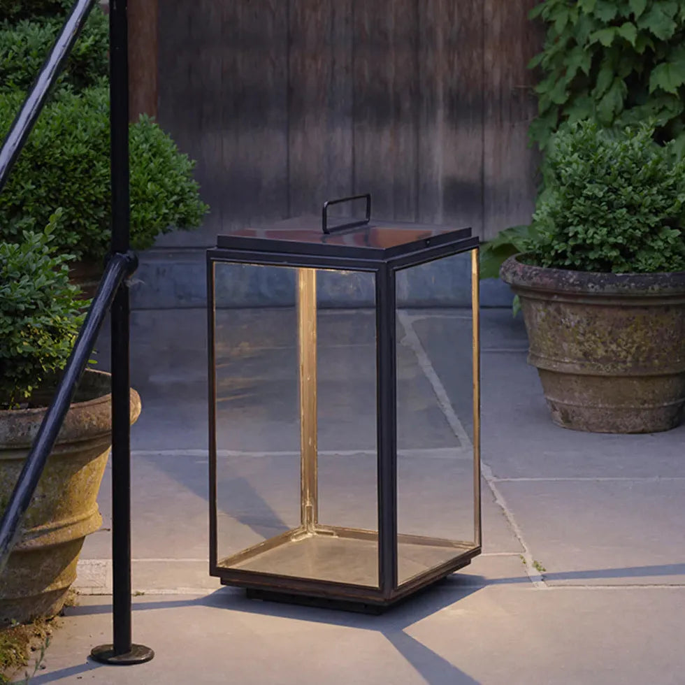 Black Outdoor Floor Lamp Orr Metal Outdoor