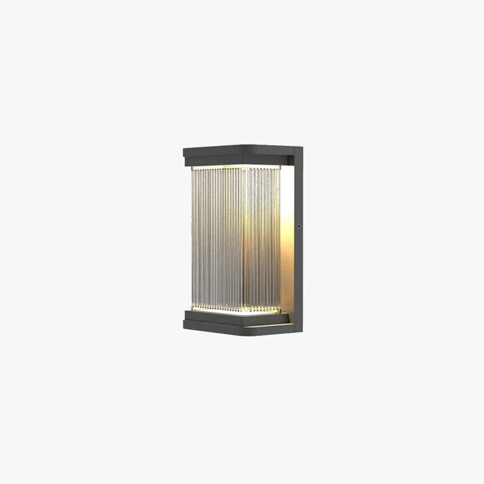 Black Lanterns Rectangular Orr Metal Led Warm White