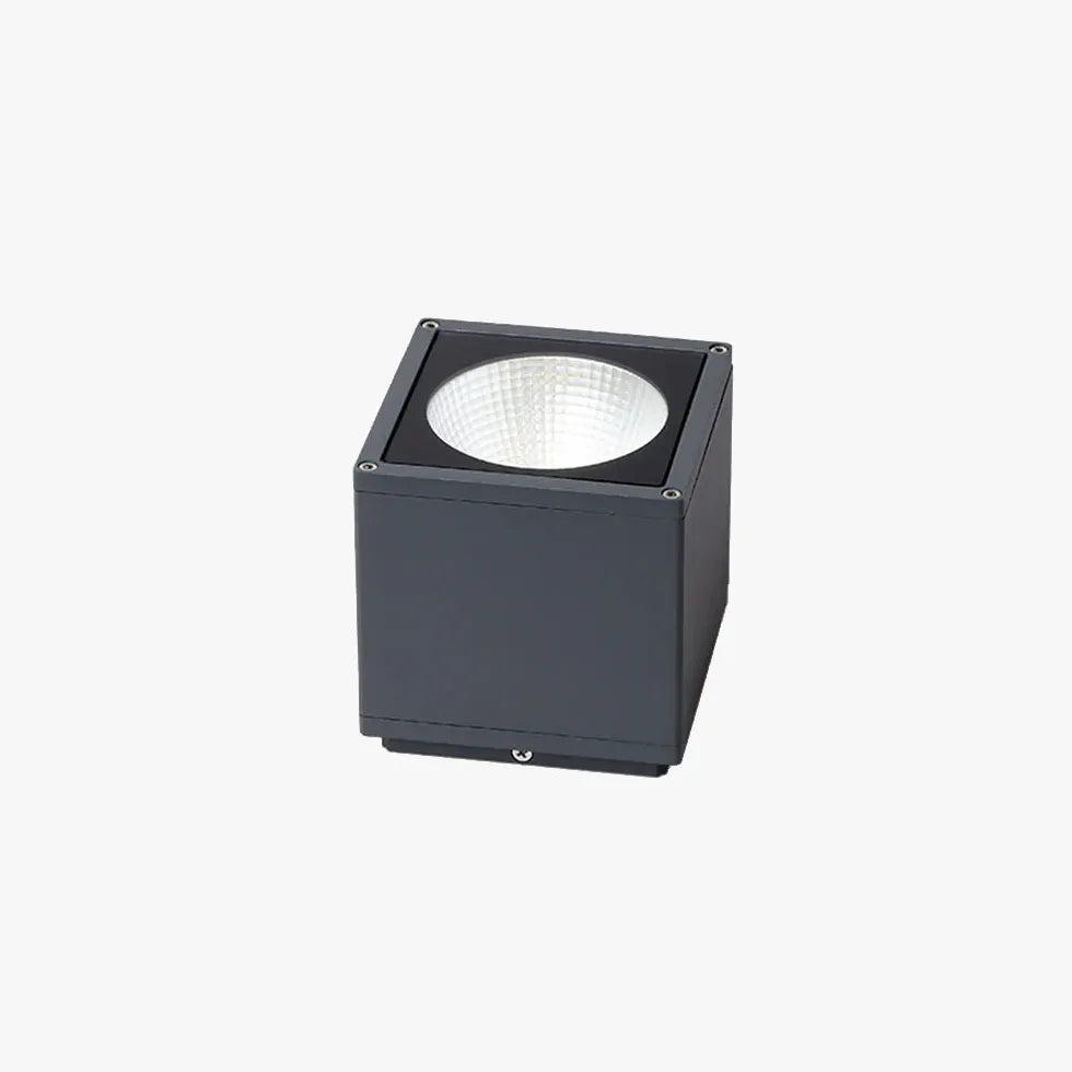 Black Flush Light Orr Metal Warm White