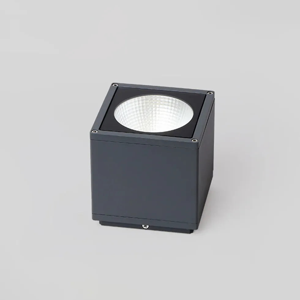 Black Flush Light Orr Metal Warm White