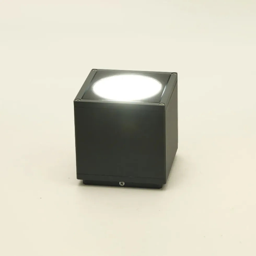 Black Flush Light Orr Metal Warm White