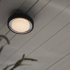 Black Led Orr Metal Warm White Ip65 Outdoor Led