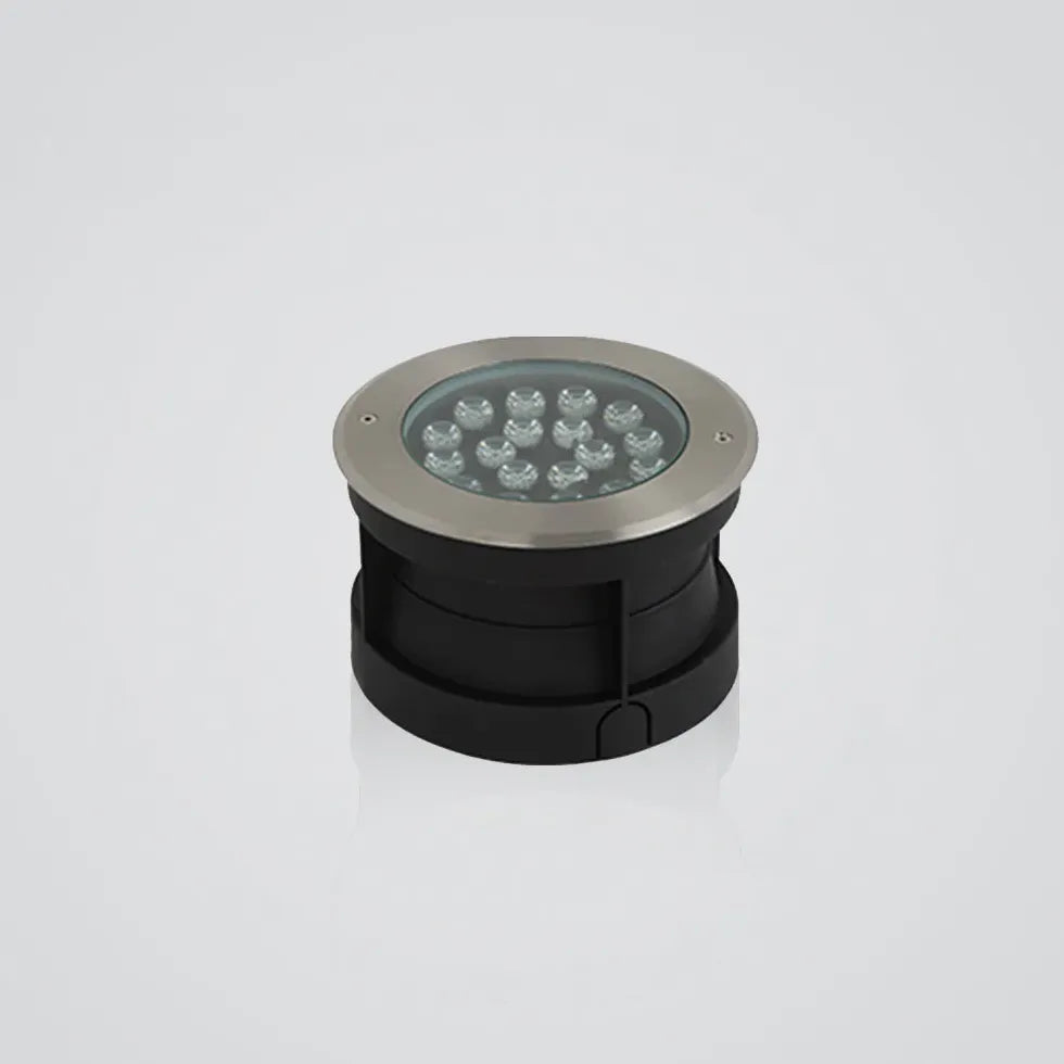 Black Garden Spotlight Orr Metal & Glass Led Ip65