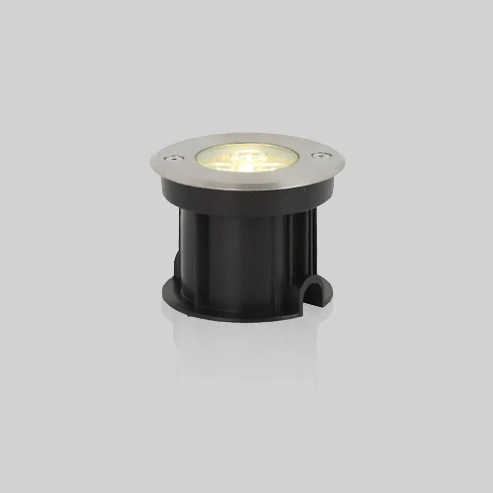 Black Garden Spotlight Orr Metal & Glass Led Ip65