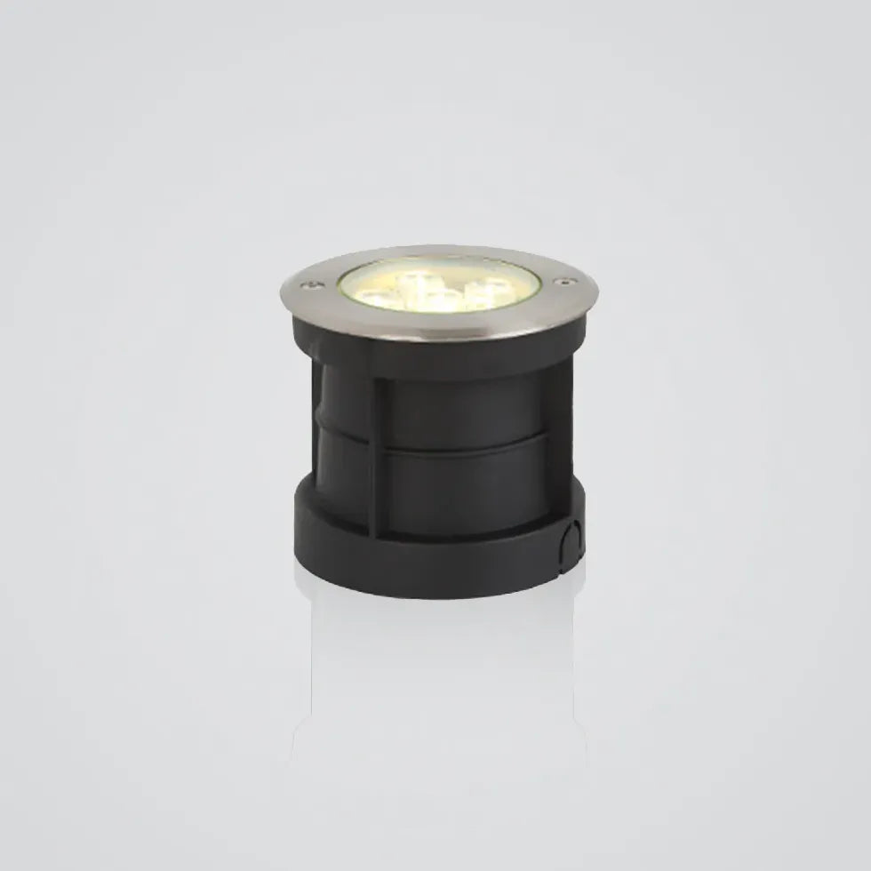 Black Garden Spotlight Orr Metal & Glass Led Ip65