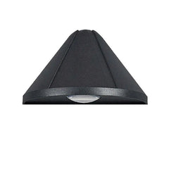 Black Outdoor Wall Light Cone Outdoor Metal