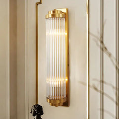 Gold Flush Wall Light For Bedroom Orr Metal Led Ip20