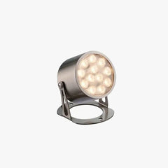 Black Garden Spotlight Orr Metal & Glass Warm White Led