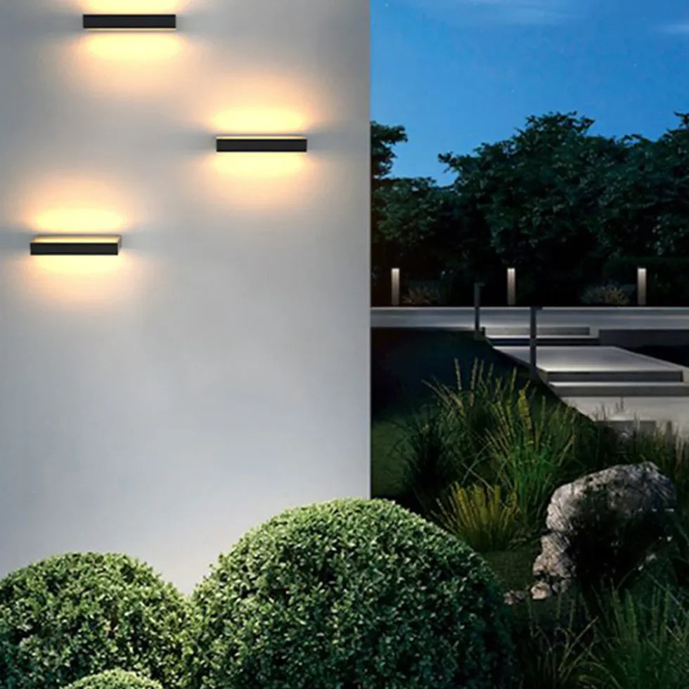 Black Outdoor Wall Light Orr Metal Outdoor