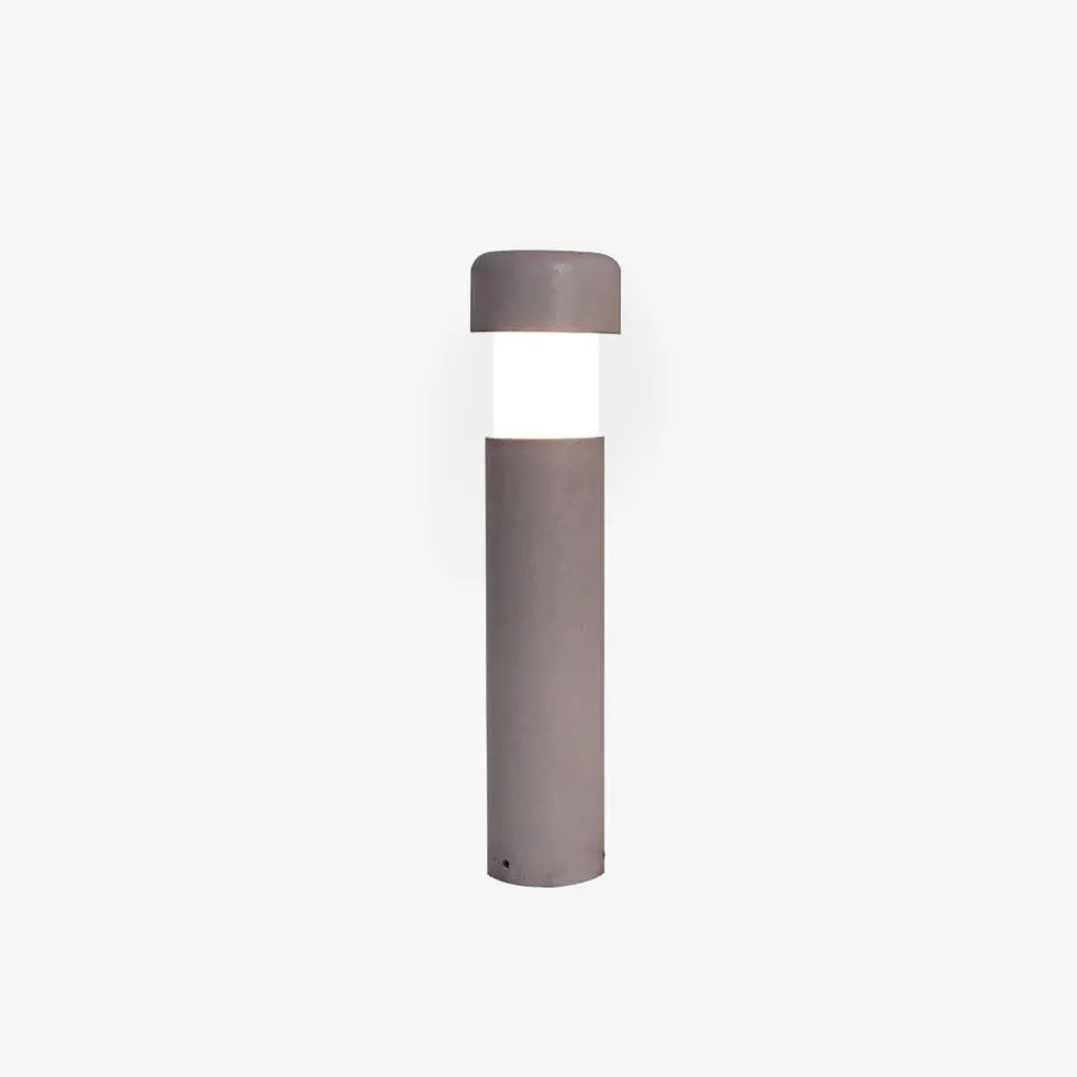 Grey Post & Bollard Light Orr Metal Ip65 Led Warm White Outdoor