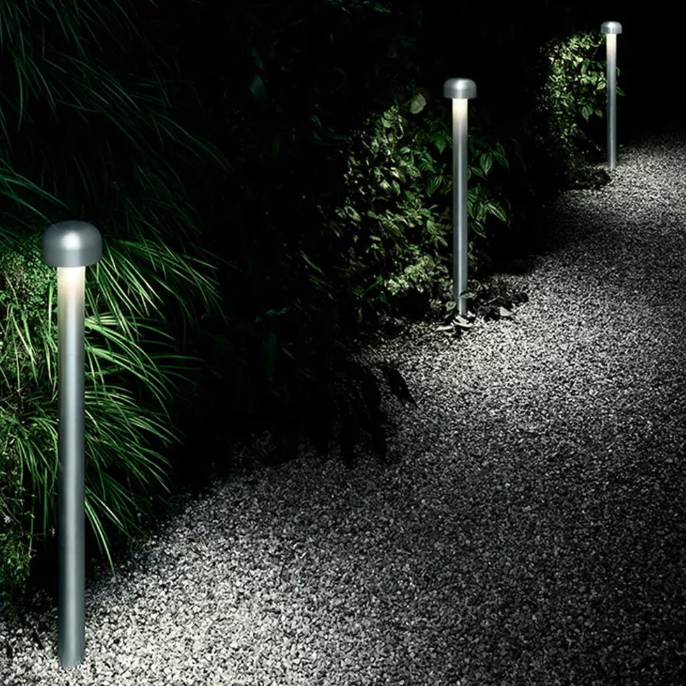 Black Post & Bollard Light Orr Metal Ip65 Warm White