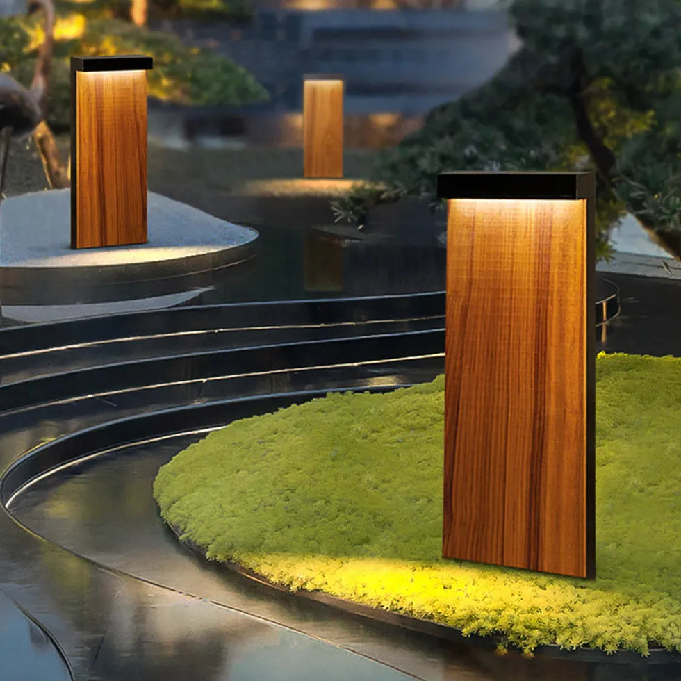 Post & Bollard Light Rectangular Orr Metal Ip65 Outdoor