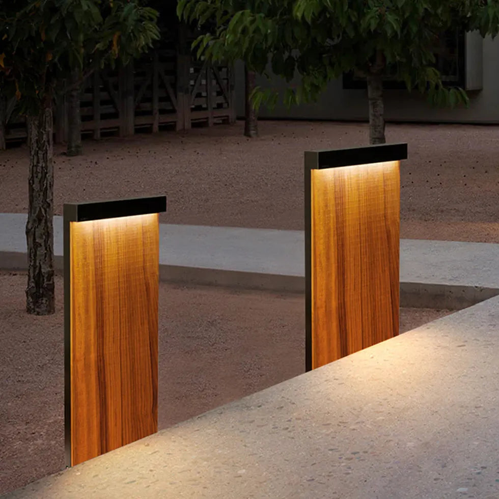 Post & Bollard Light Rectangular Orr Metal Ip65 Outdoor