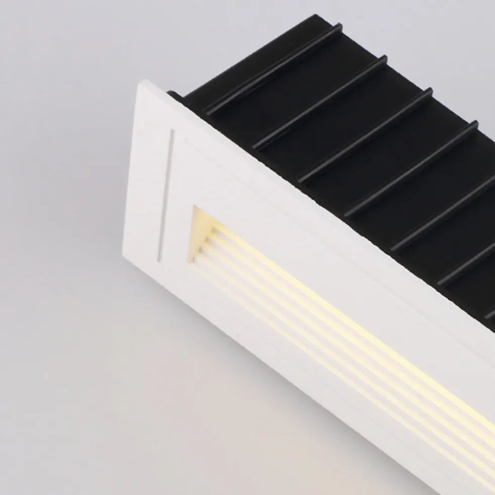 Black Led Square Orr Metal Led