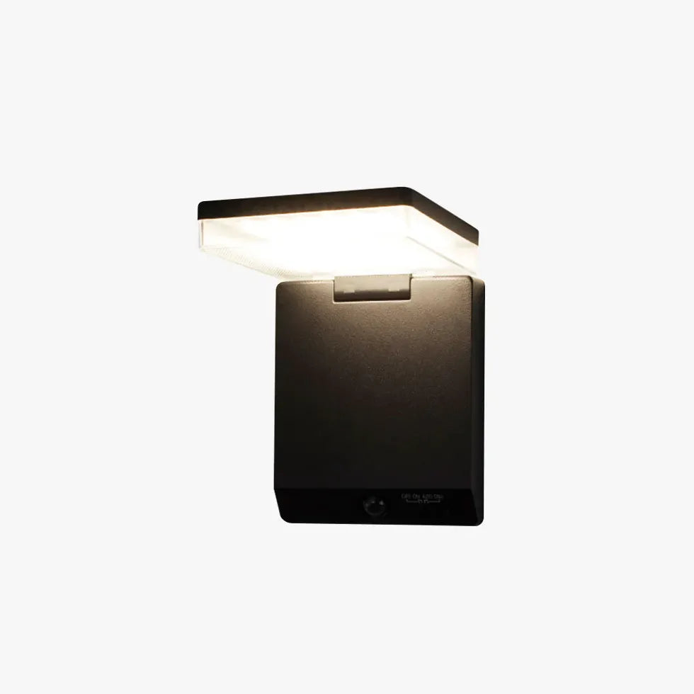 Black Wall Light Orr Acrylic Outdoor Led Ip65