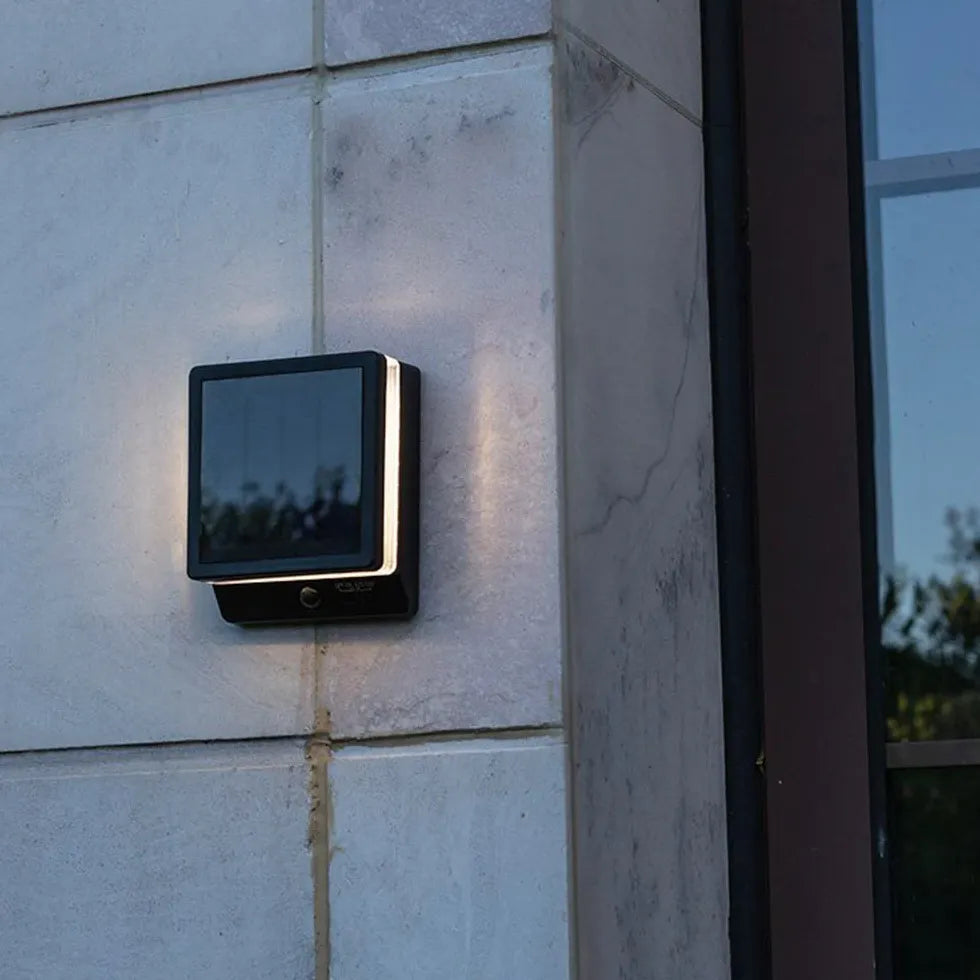 Black Wall Light Orr Acrylic Outdoor Led Ip65