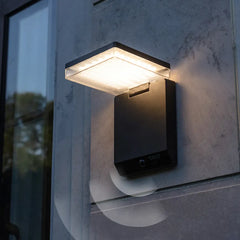 Black Wall Light Orr Acrylic Outdoor Led Ip65