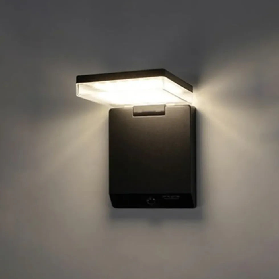 Black Wall Light Orr Acrylic Outdoor Led Ip65