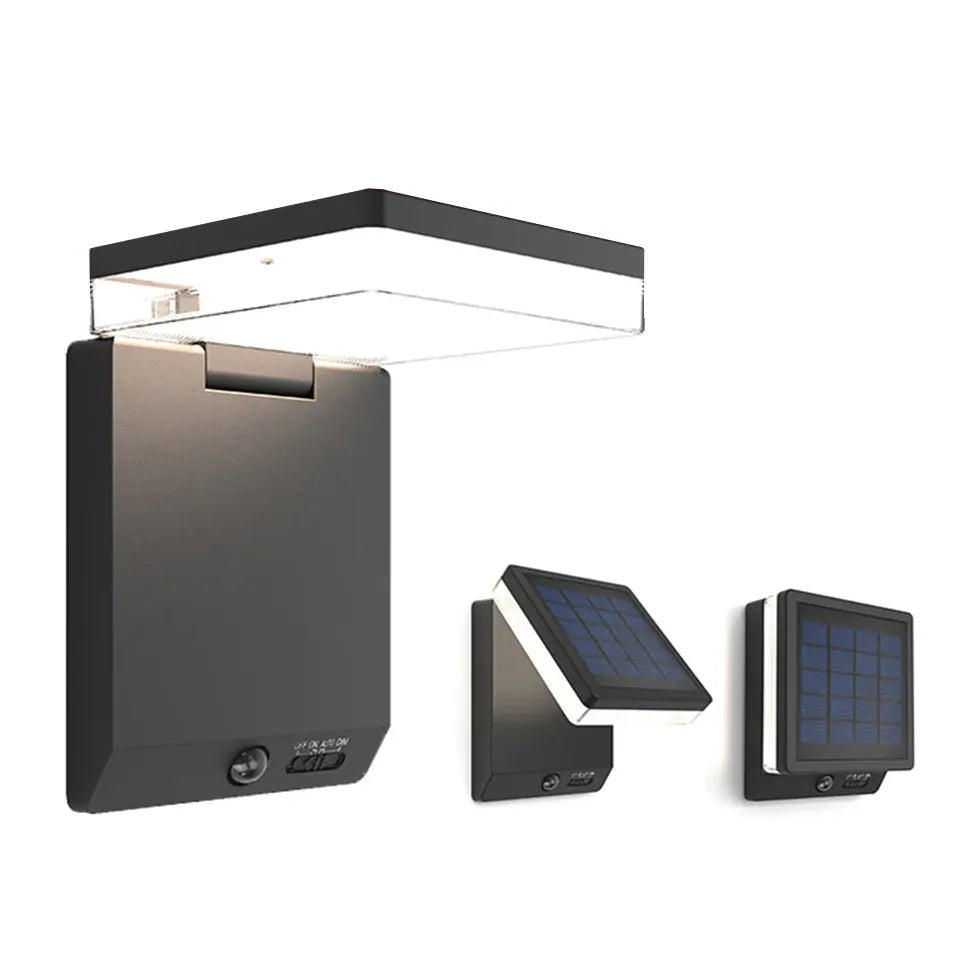 Black Wall Light Orr Acrylic Outdoor Led Ip65