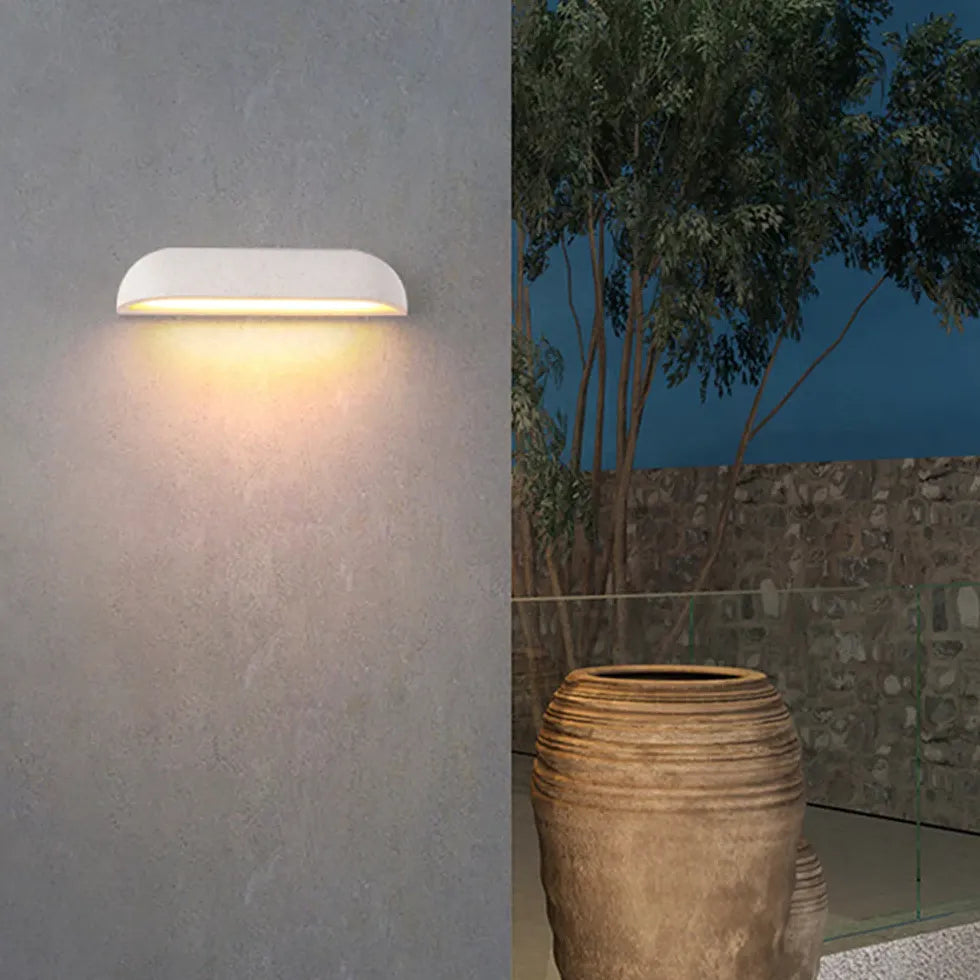 Black Outdoor Wall Light Orr Metal Outdoor