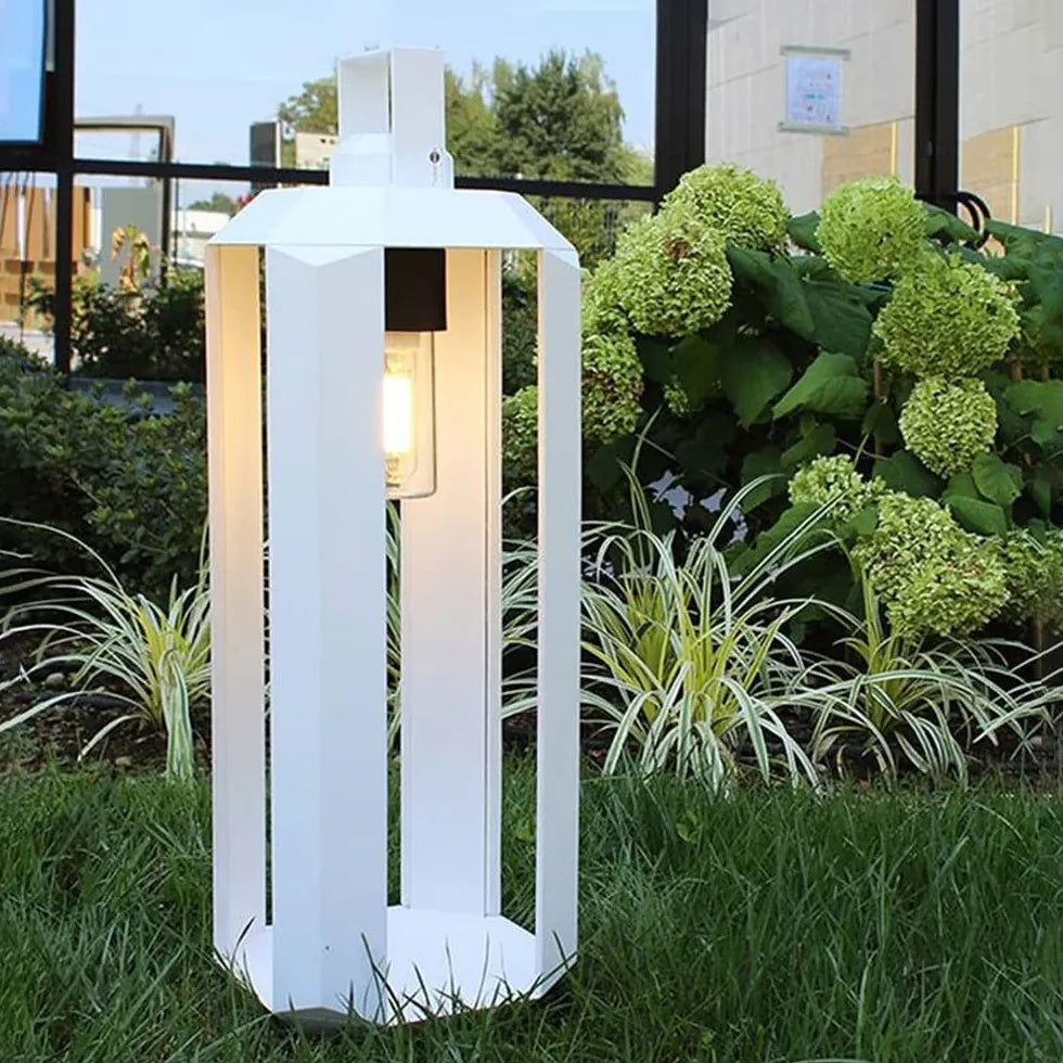 Outdoor Floor Lamp Orr Metal Led Warm White Ip65 Outdoor