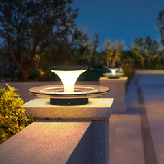 Solar Hybrid Round Orr Metal & Acrylic Led Warm White