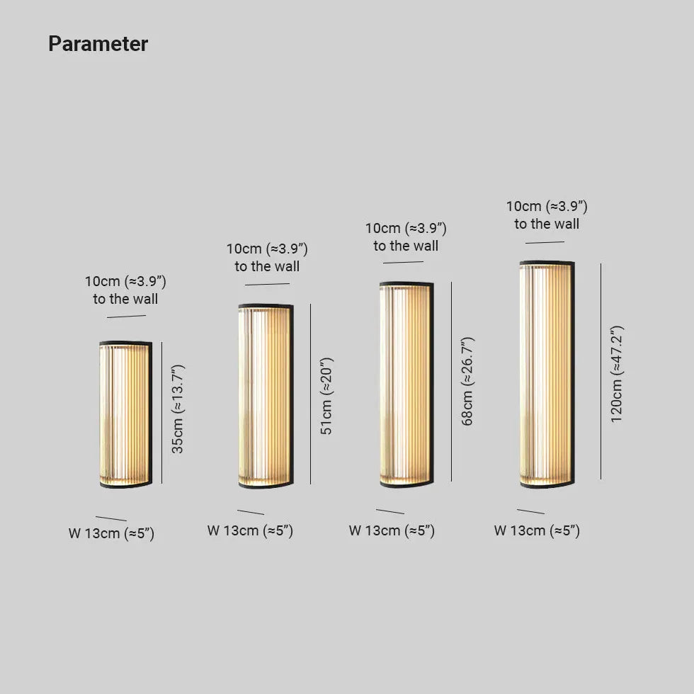 Black Led Orr Metal & Acrylic Ip65 Led Outdoor