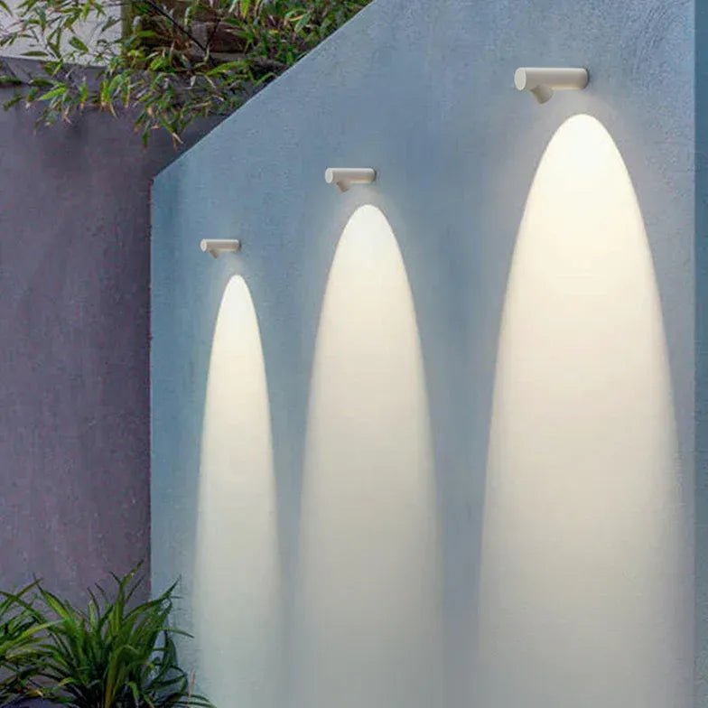 Black Outdoor Wall Light Orr Metal