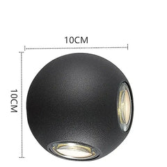 Outdoor Wall Light Modern Aluminum Led Outdoor