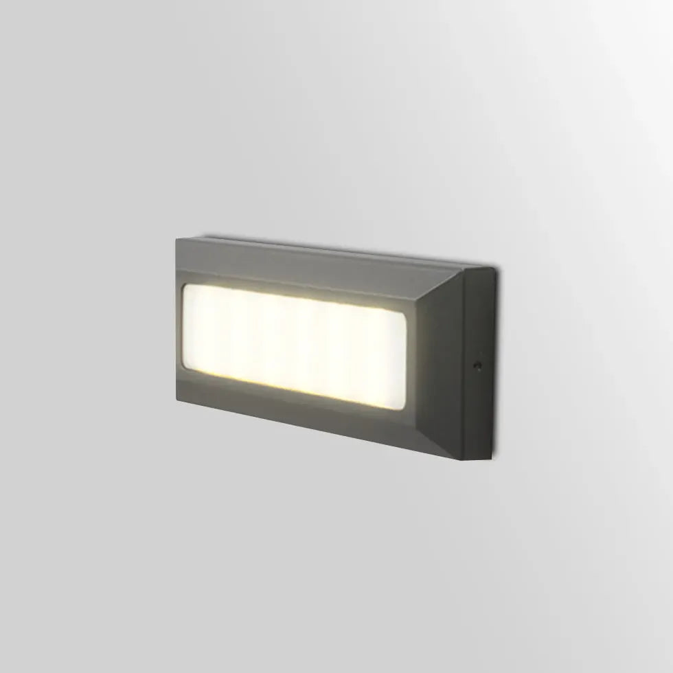 Deck & Ground Light Rectangular Orr Metal Ip65 Outdoor Led Warm White