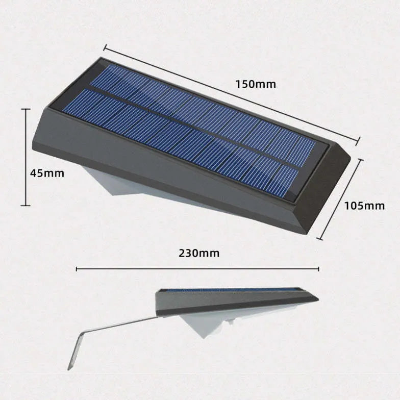 Solar Motion Sensor Light Solar Metal & Abs Led Solar