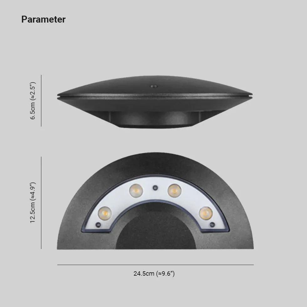 Coastal Modern Metal & Acrylic Led Board