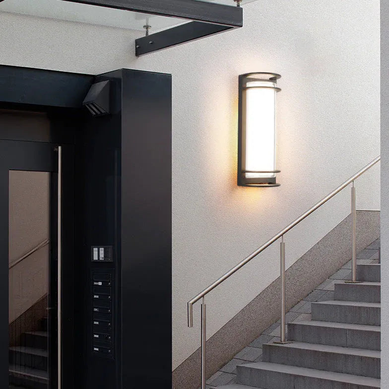 Outdoor Wall Light Orr Metal & Acrylic Ip65 Outdoor