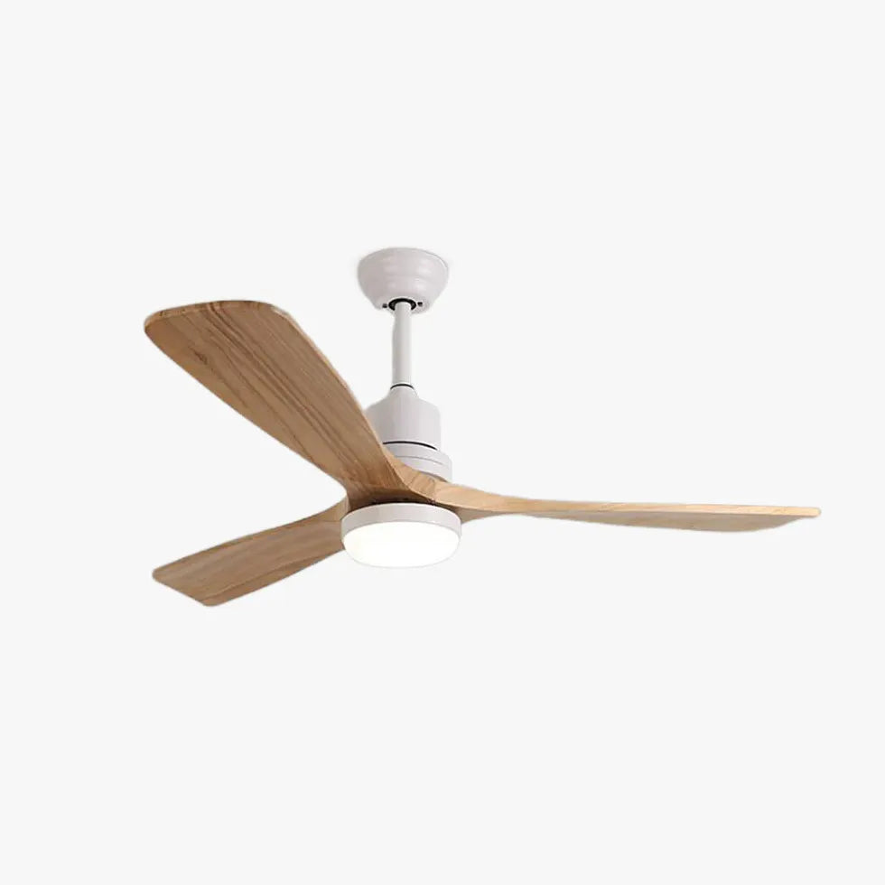 Ceiling Fan With Light For Study Room Ozawa Metal & Acrylic Led Ip20 Dimmable