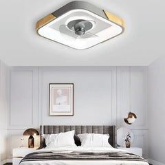 Ceiling Fan With Light For Bedroom Ozawa Metal