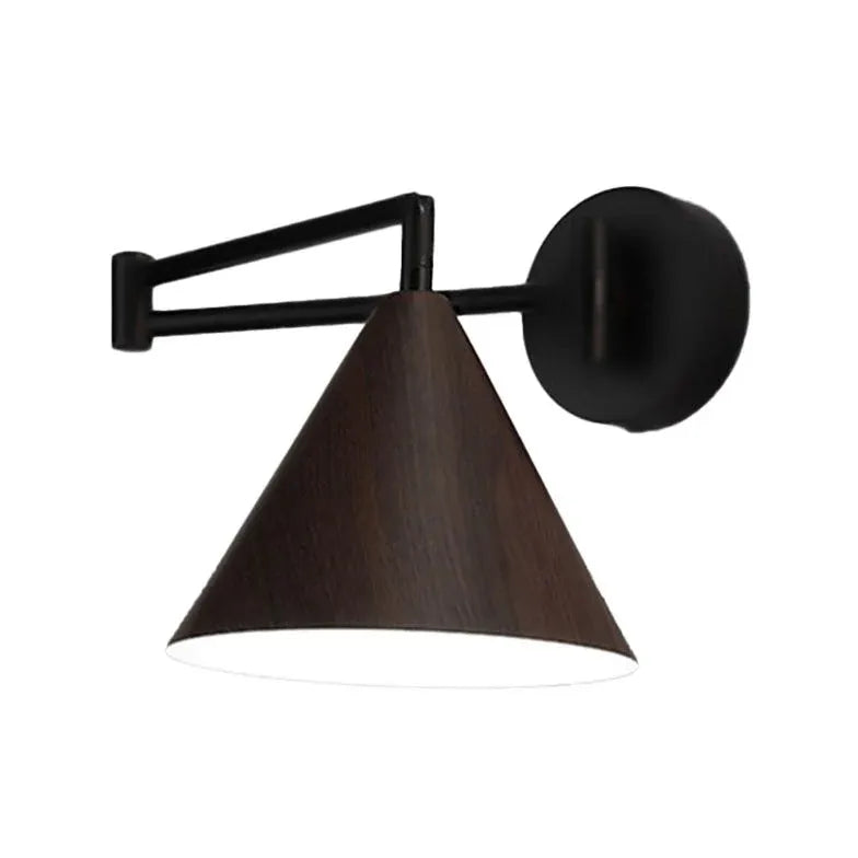 Single Arm Wall Light For Bedroom Cone Ozawa Metal Led Ip20