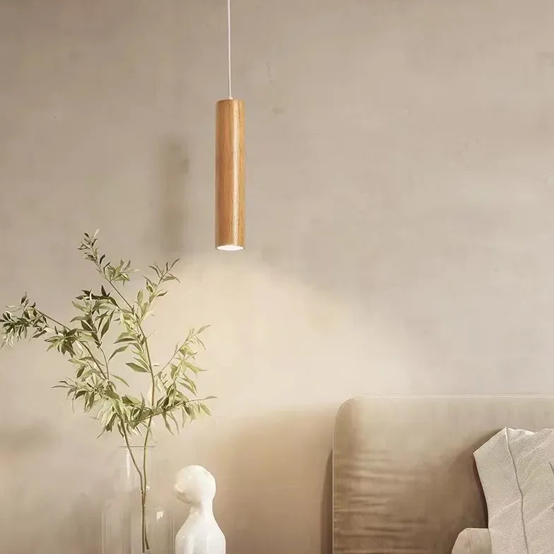 Bedside Pendant Light For Living Room Ozawa Wood Warm White