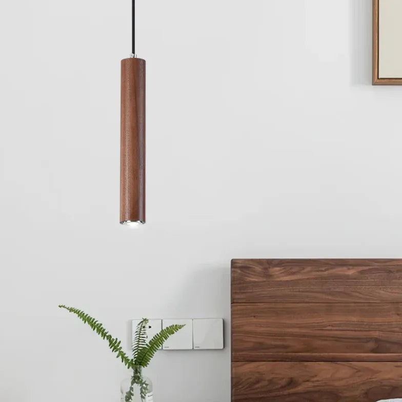 Bedside Pendant Light For Living Room Ozawa Wood Warm White