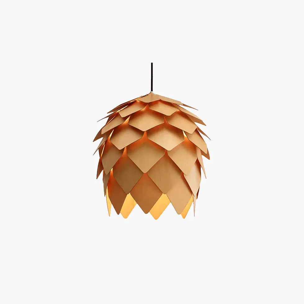 Light Single Pendant For Dining Room Cone Ozawa Wood Led Ip20