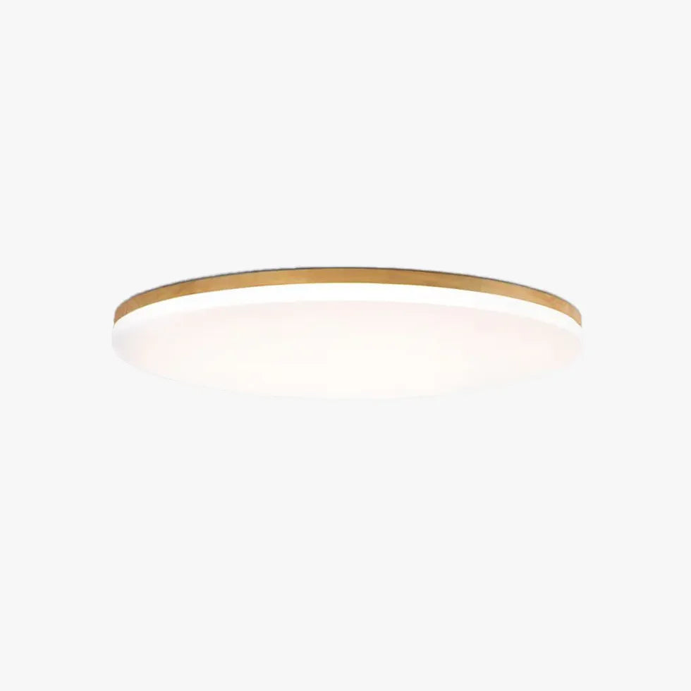 Low Ceiling Light For Bedroom Round Ozawa Wood Led Ip20 Warm White