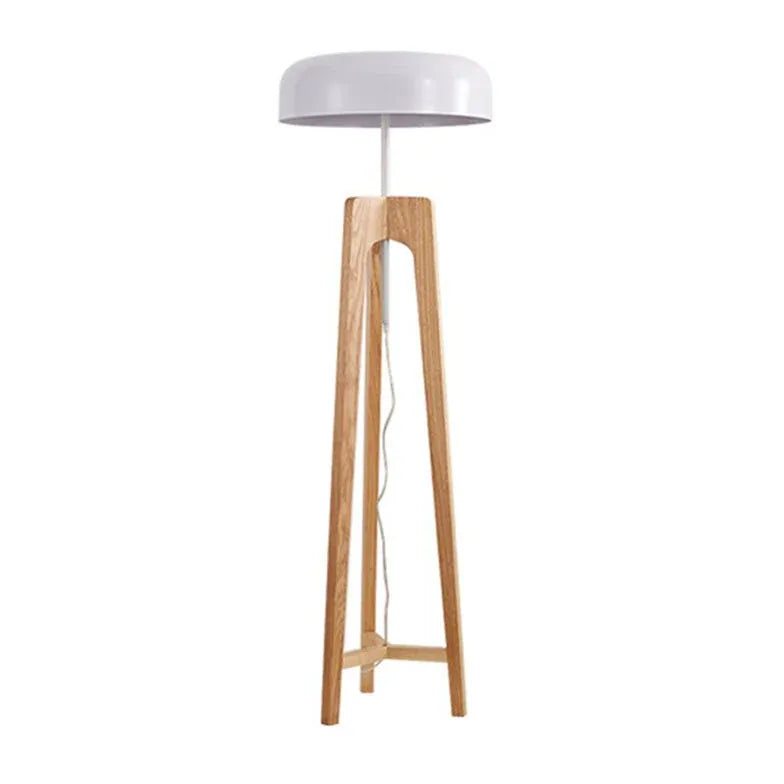 Black Tripod Floor Lamp For Study Room Ozawa Wood