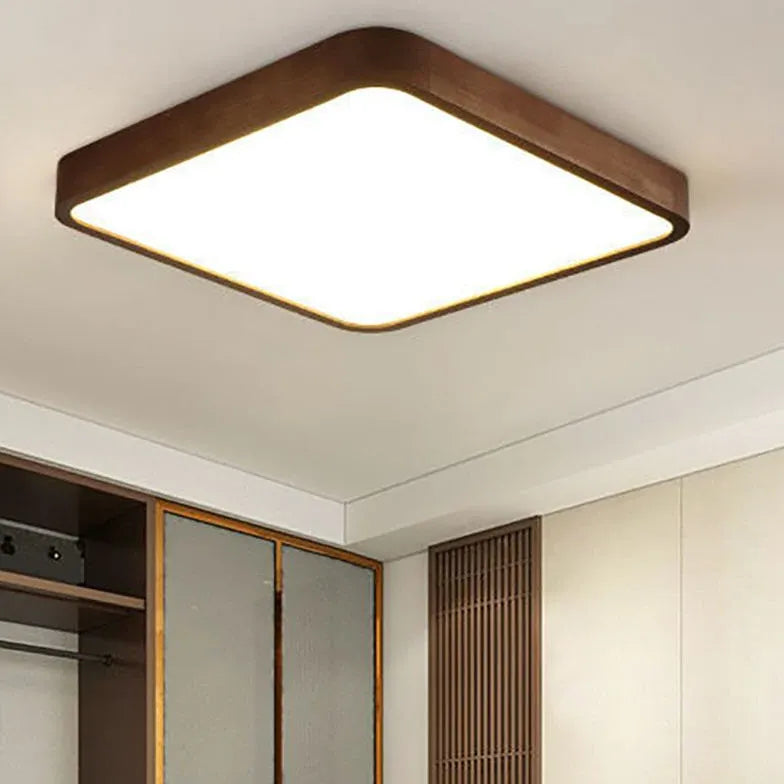 Led Ceiling Light For Study Room Wood Ip20