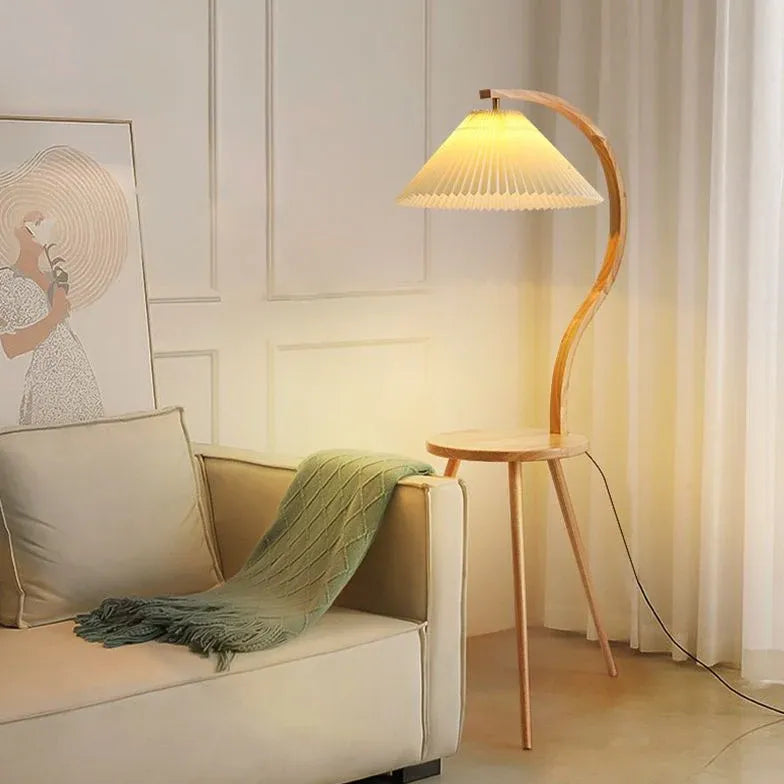 Tripod Floor Lamp For Bedroom Ozawa Wood Ip20