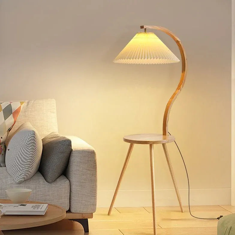 Tripod Floor Lamp For Bedroom Ozawa Wood Ip20