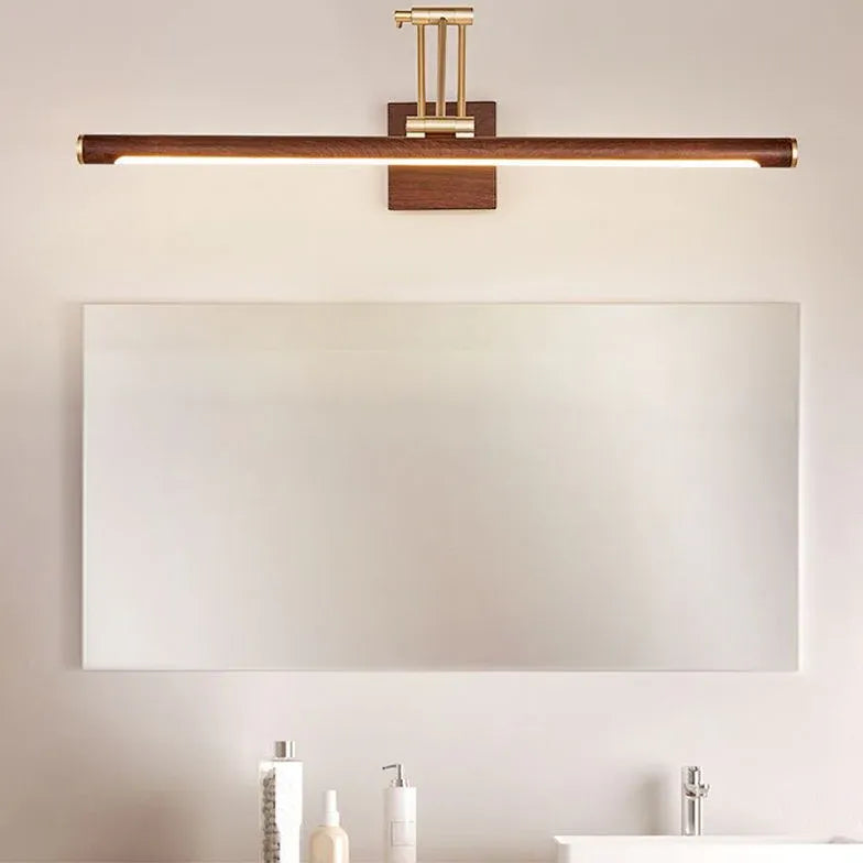 Mirror Light For Bathroom Linear Ozawa Metal & Acrylic Ip44 Led