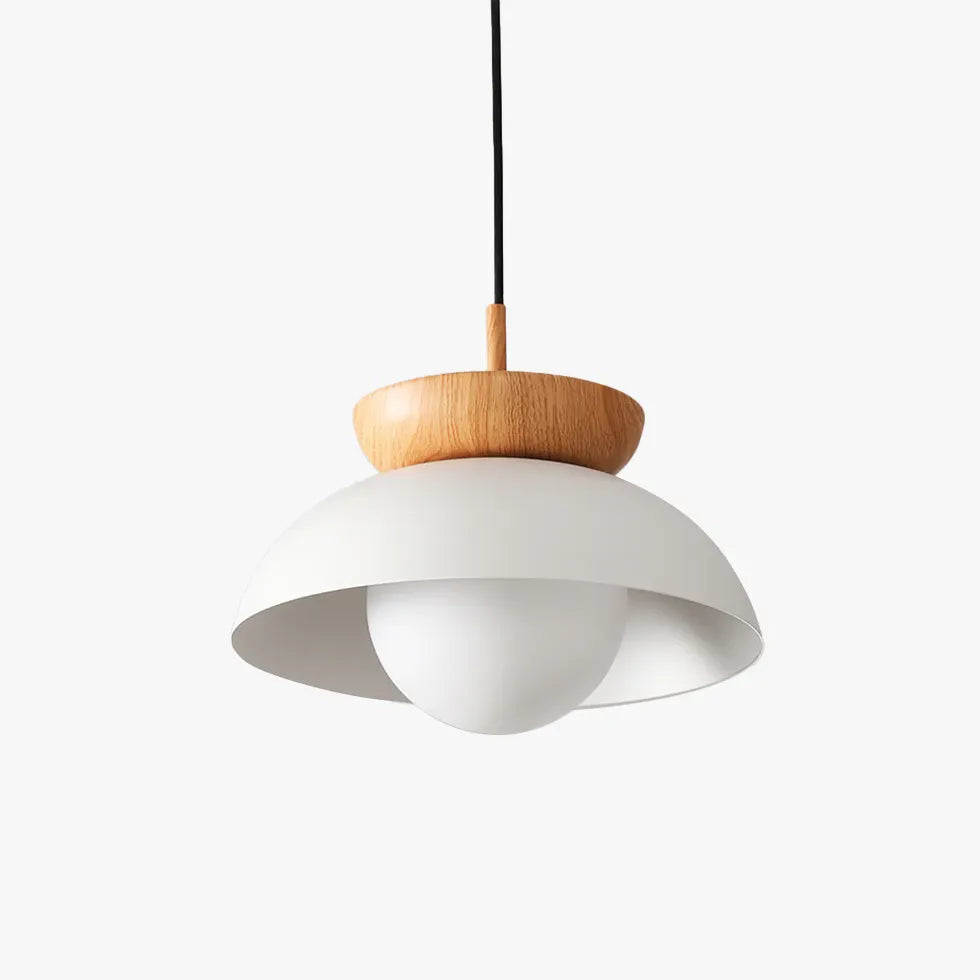 Black Light Single Pendant For Kitchen Ozawa Wood