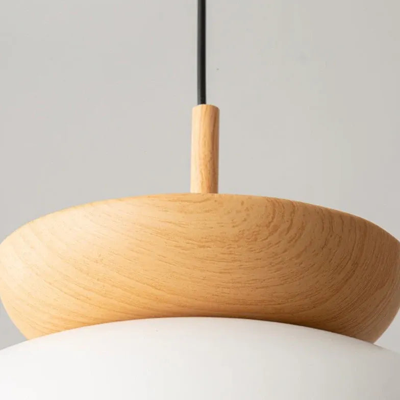 Black Light Single Pendant For Kitchen Ozawa Wood