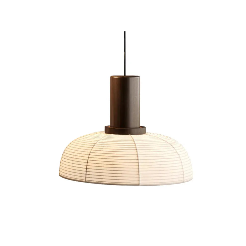 Light Single Pendant For Bedroom Ren__e Metal & Fabric Led