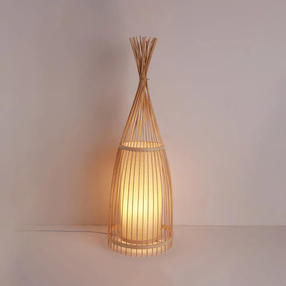 Floor Lamp For Bedroom Ozawa Rattan Plug Ip20